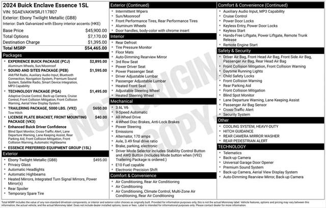 2024 Buick Enclave Essence AWD