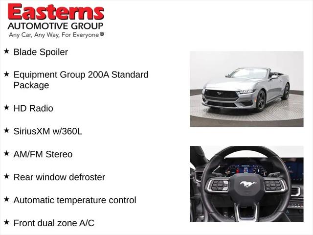 2025 Ford Mustang EcoBoost Premium Convertible
