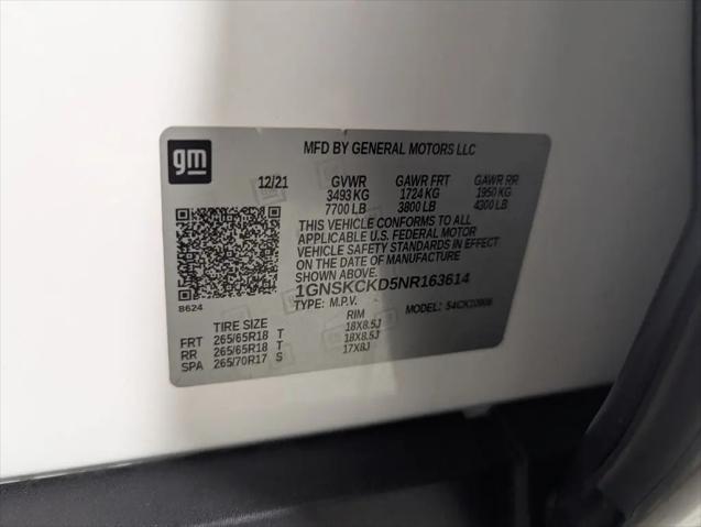 2022 Chevrolet Suburban 4WD LT