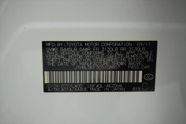 2012 Lexus LS 460 LS 460