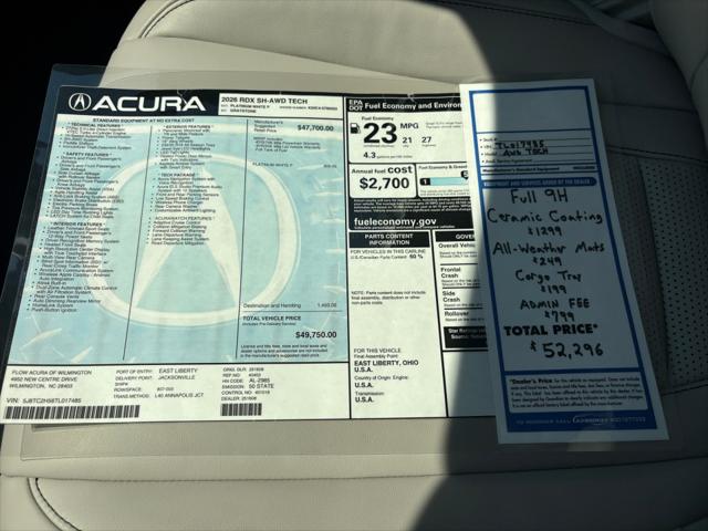 2026 Acura RDX Technology