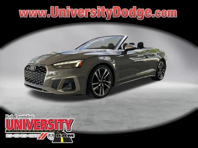 2022 Audi S5 Cabriolet Premium TFSI quattro Tiptronic for sale in Davie, FL