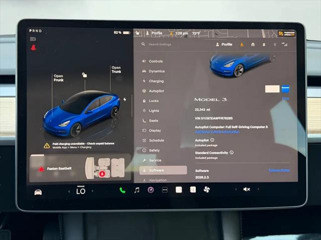2023 Tesla Model 3 Rear-Wheel Drive