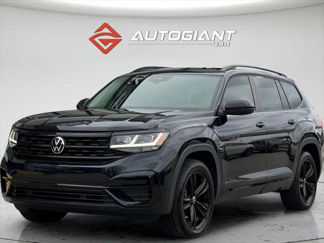 2023 Volkswagen Atlas 3.6L V6 SEL R-Line Black