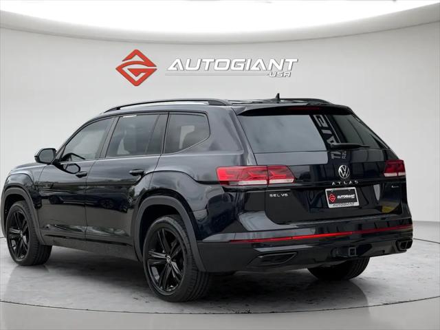 2023 Volkswagen Atlas 3.6L V6 SEL R-Line Black