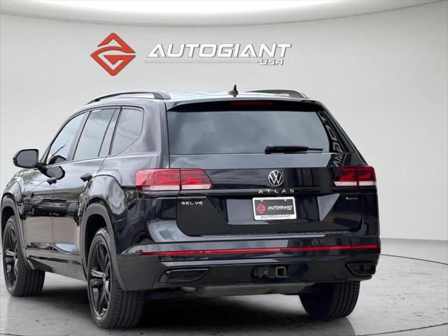 2023 Volkswagen Atlas 3.6L V6 SEL R-Line Black