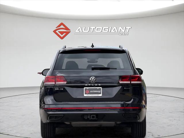 2023 Volkswagen Atlas 3.6L V6 SEL R-Line Black
