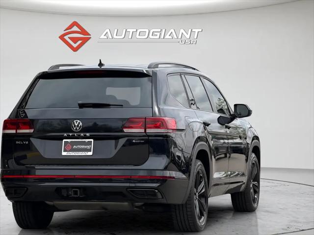 2023 Volkswagen Atlas 3.6L V6 SEL R-Line Black