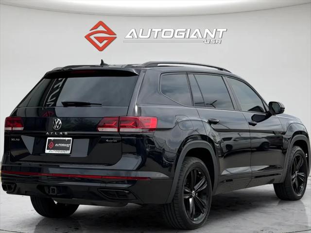 2023 Volkswagen Atlas 3.6L V6 SEL R-Line Black