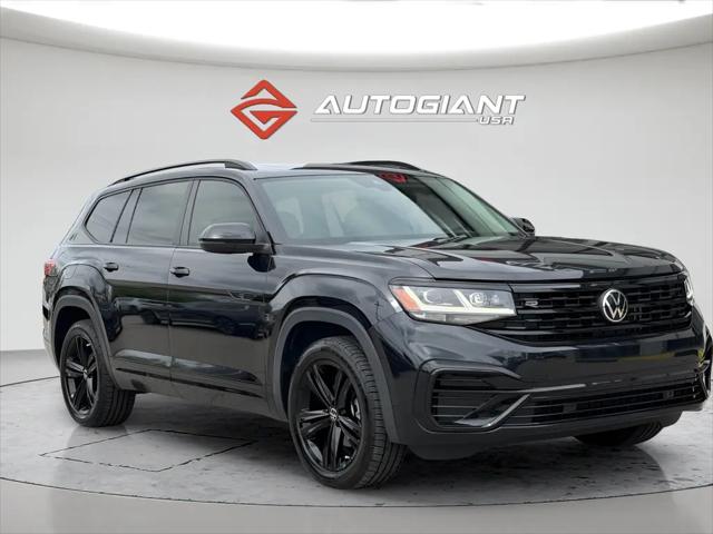 2023 Volkswagen Atlas 3.6L V6 SEL R-Line Black