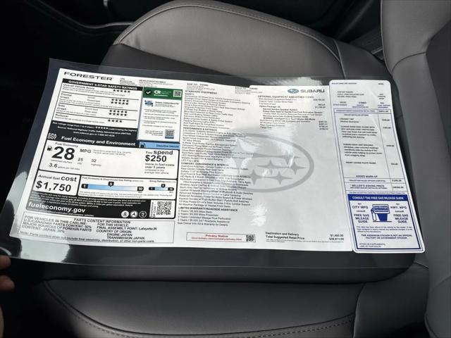 2026 Subaru Forester Sport