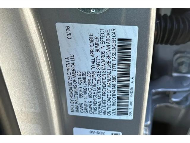 2026 Honda Accord Sedan SE