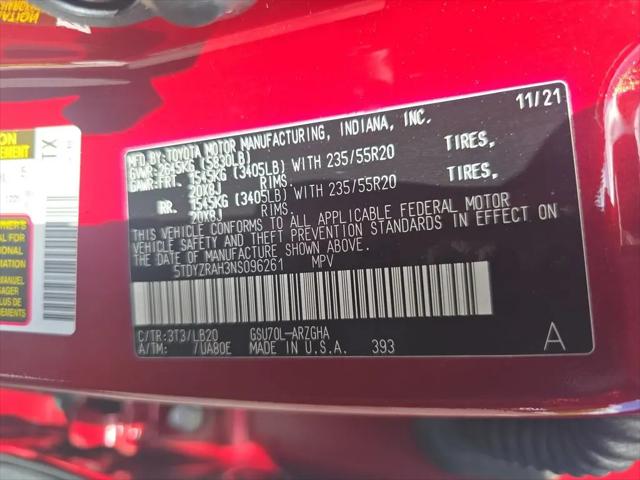 2022 Toyota Highlander Limited