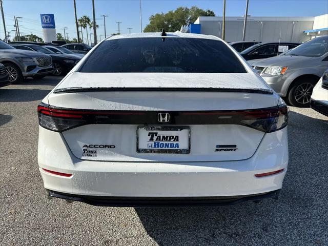 2026 Honda Accord Sedan Sport-L