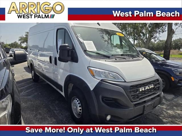 2024 Ram ProMaster 2500 Cargo Van Tradesman High Roof 159" WB w/Pass Seat for sale in West Palm Beach, FL