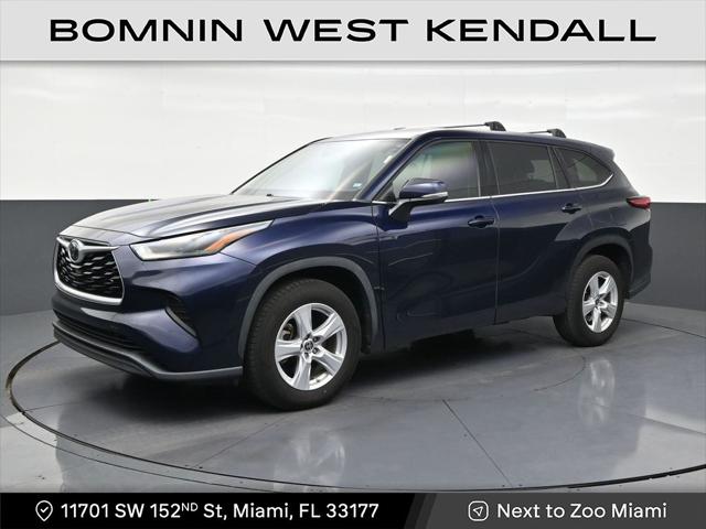 2022 Toyota Highlander L for sale in Miami, FL