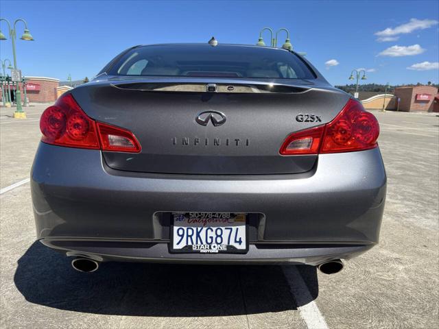 2012 INFINITI G25 x AWD 4dr Sedan