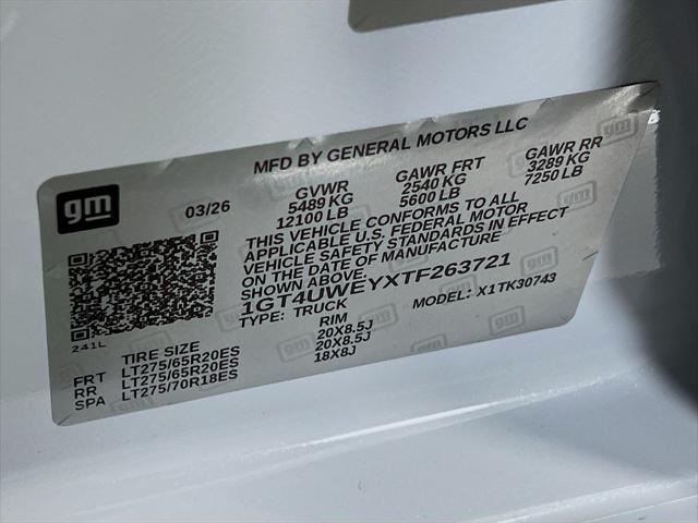 2026 GMC Sierra 3500HD Crew Cab, Long Bed, Denali, 4WD