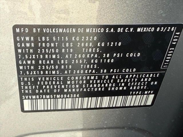 2026 Volkswagen Tiguan SE