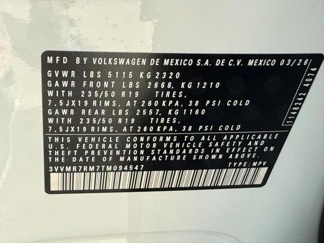 2026 Volkswagen Tiguan SE