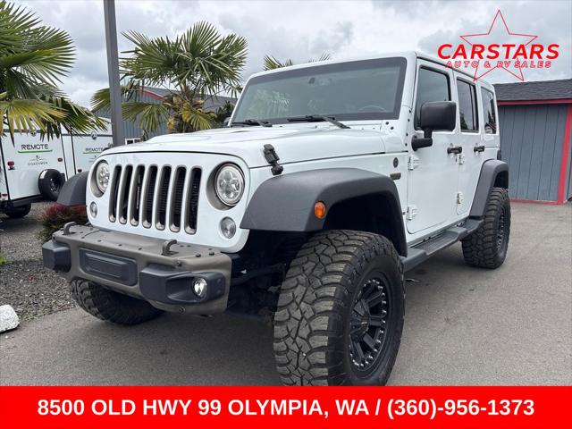 2017 Jeep Wrangler Unlimited Sahara for sale in Olympia, WA