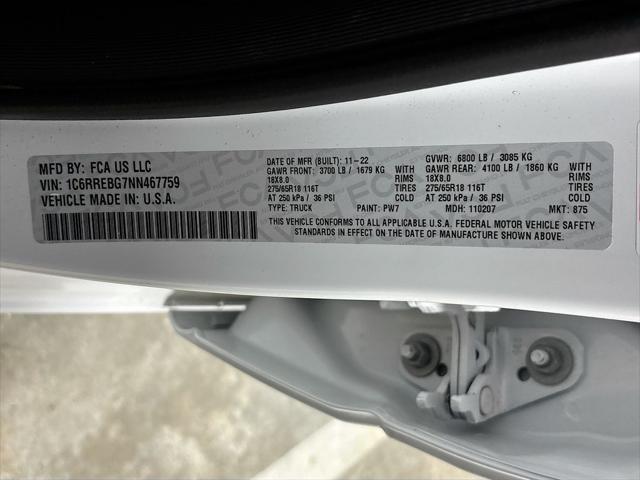 Used 2022 RAM 1500 Big Horn Quad Cab 4x2 64" Box For Sale in Olive Branch, MS
