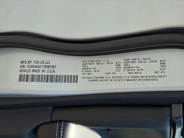 2026 Jeep Grand Cherokee Altitude 4x4