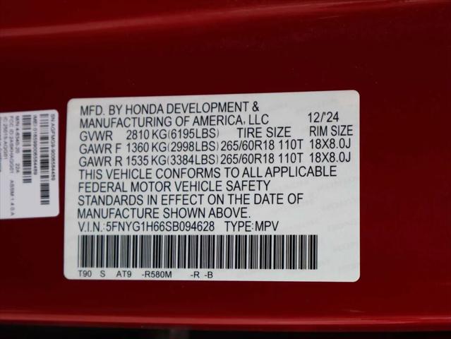 2025 Honda Pilot TrailSport