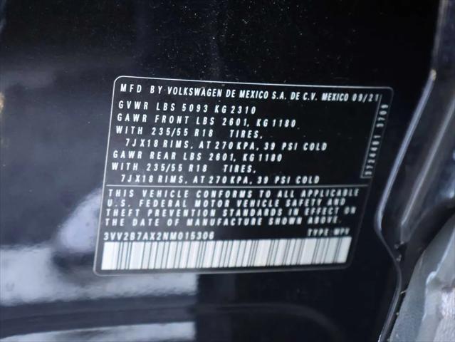 2022 Volkswagen Tiguan 2.0T SE