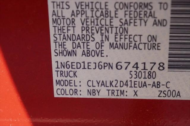 2023 Nissan Frontier Crew Cab PRO-X 4x2
