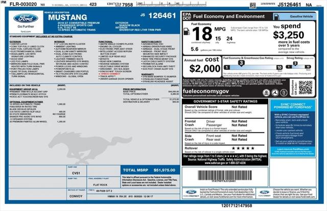 2018 Ford Mustang GT Premium