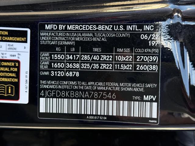 2022 Mercedes-Benz GLE AMG GLE 63 S 4MATIC