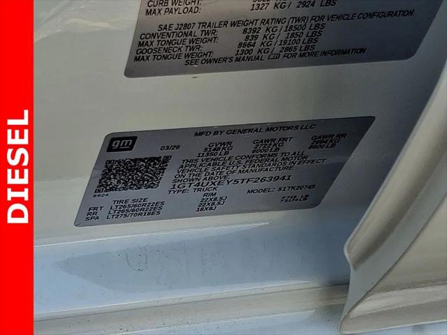 2026 GMC Sierra 2500HD Crew Cab, Standard Bed, Denali Ultimate, 4WD