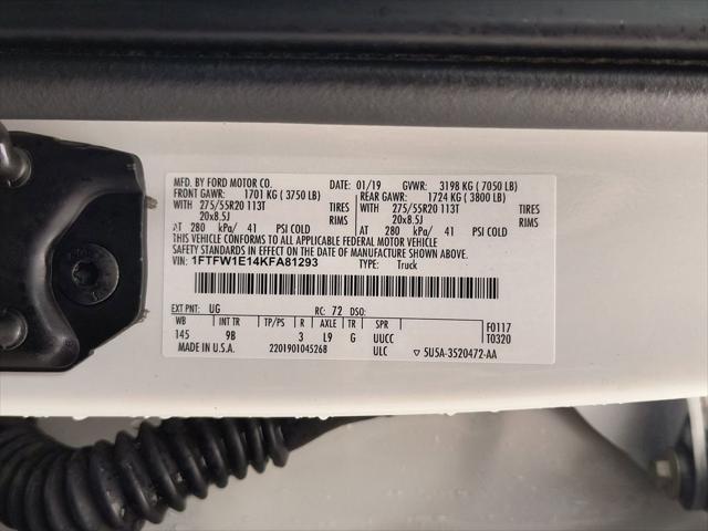 2019 Ford F-150 Platinum