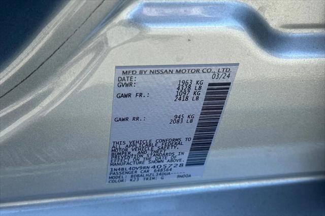 2024 Nissan Altima SV FWD