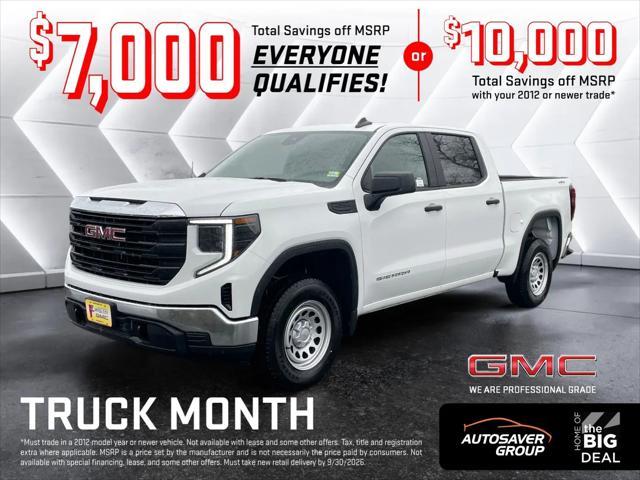 2026 GMC Sierra 1500 Crew Cab, Short Bed, Pro, 4WD for sale in Berlin, VT
