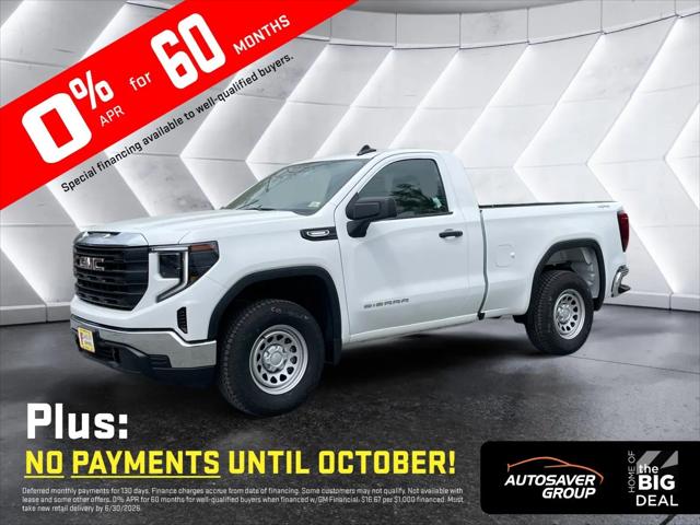 2026 GMC Sierra 1500 Regular Cab, Standard Bed, Pro, 4WD for sale in Berlin, VT