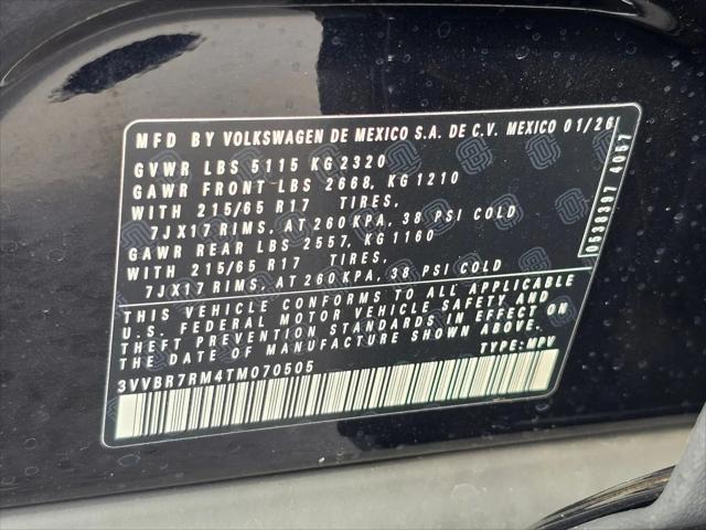 2026 Volkswagen Tiguan S
