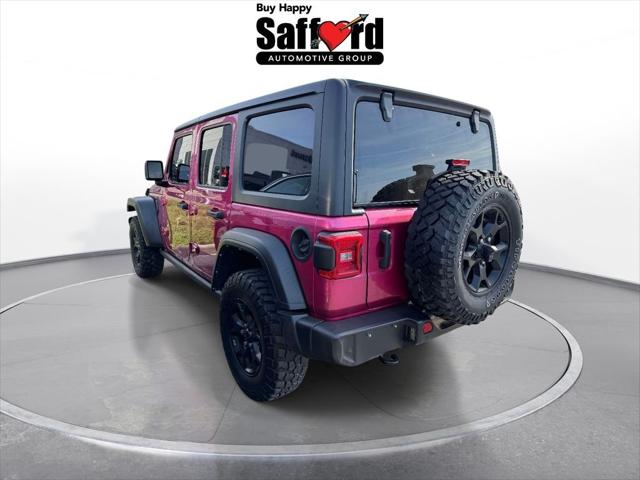 2022 Jeep Wrangler Unlimited Willys 4x4 2022 Jeep Wrangler Unlimited Willys 4x4