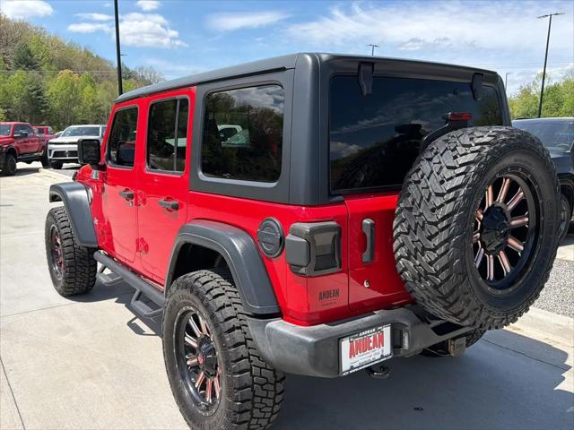 2018 Jeep Wrangler Unlimited Sport S 4x4