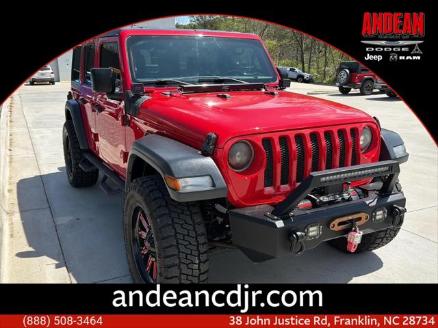 2018 Jeep Wrangler Unlimited Sport S 4x4 for sale in Franklin, NC