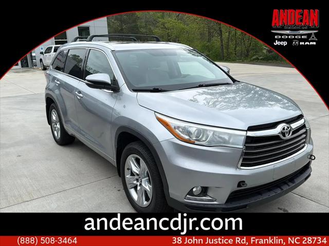 2016 Toyota Highlander Limited V6 for sale in Franklin, NC