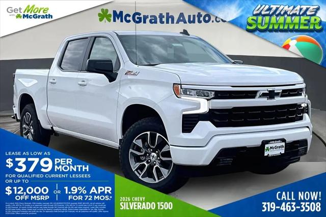 2026 Chevrolet Silverado 1500 4WD Crew Cab Short Bed RST for sale in Dubuque, IA