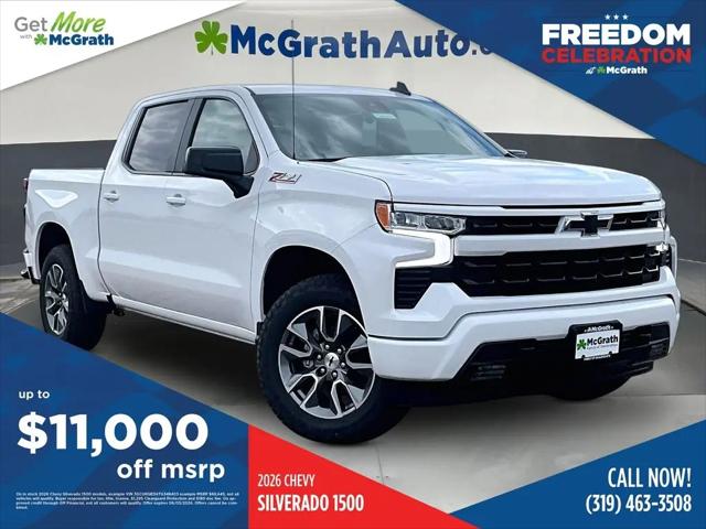 2026 Chevrolet Silverado 1500 4WD Crew Cab Short Bed RST for sale in Dubuque, IA