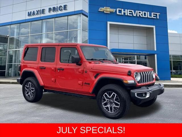 2025 Jeep Wrangler 4-Door Sahara 4x4 for sale in Loganville, GA