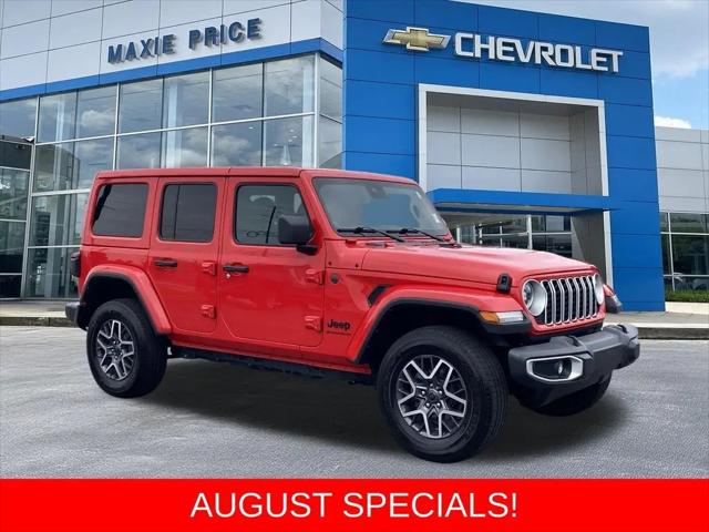 2025 Jeep Wrangler 4-Door Sahara 4x4 for sale in Loganville, GA