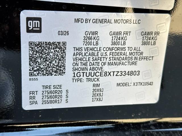 2026 GMC Sierra 1500 Crew Cab, Short Bed, Elevation, 4WD