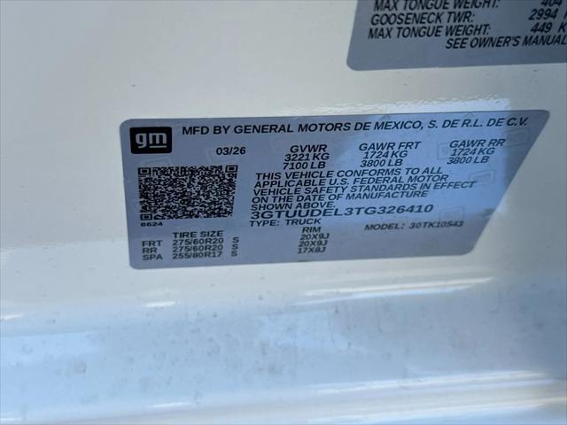 2026 GMC Sierra 1500 Crew Cab, Short Bed, SLT, 4WD