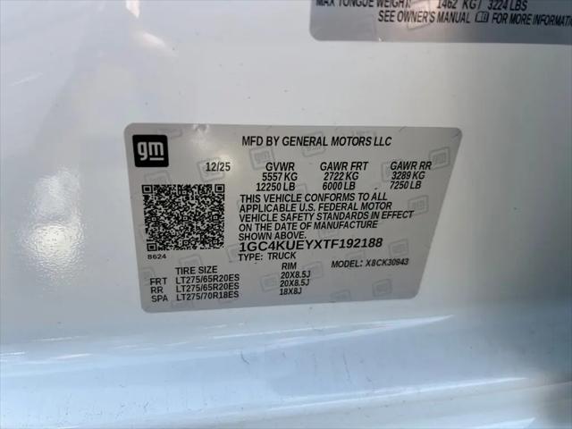 2026 Chevrolet Silverado 3500HD Crew Cab, Long Bed, LTZ Dual Rear Wheel, RWD