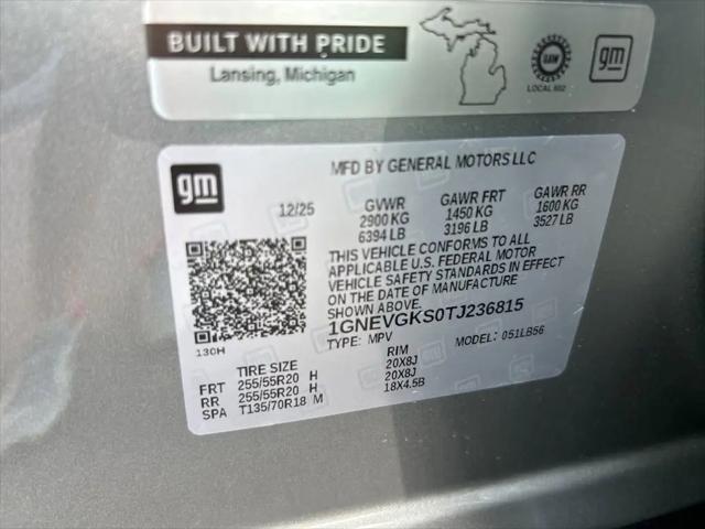2026 Chevrolet Traverse AWD LT